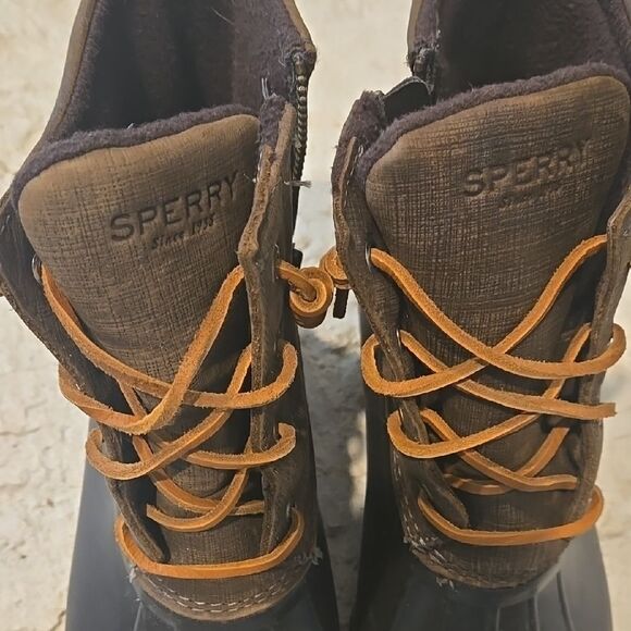 Sperry Black and Brown Duck Boots - Picture 12 of 12